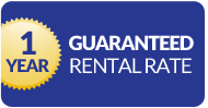 One Year Guaranteed Rental Rate
